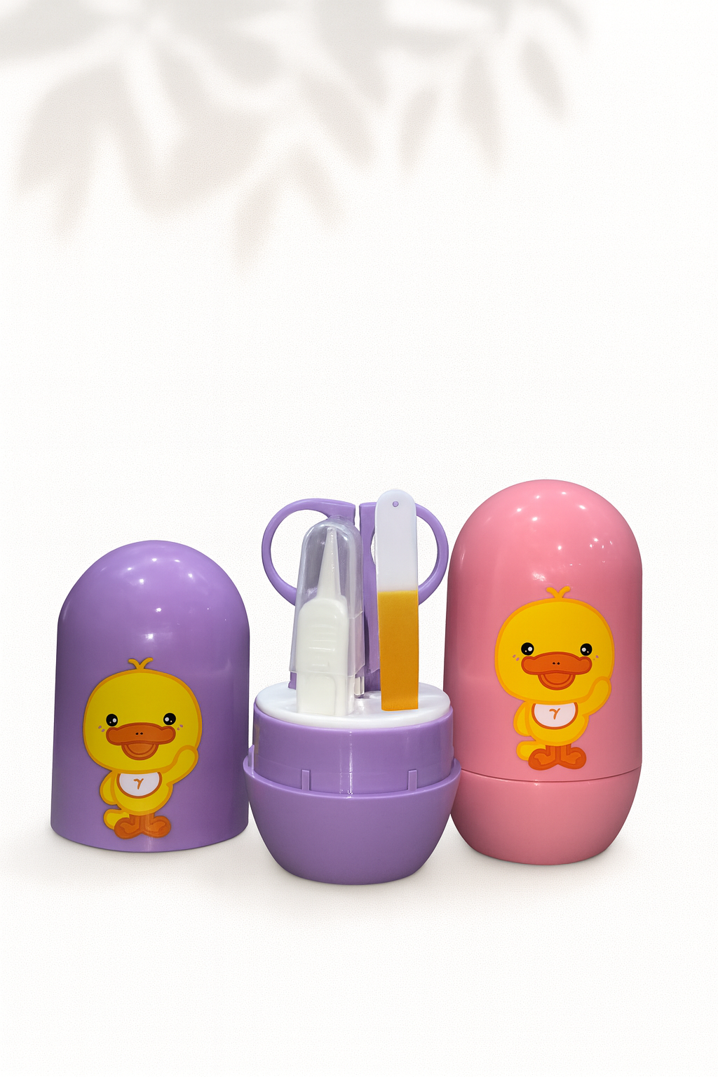 Baby Nail Care Kit with Duck Design Case