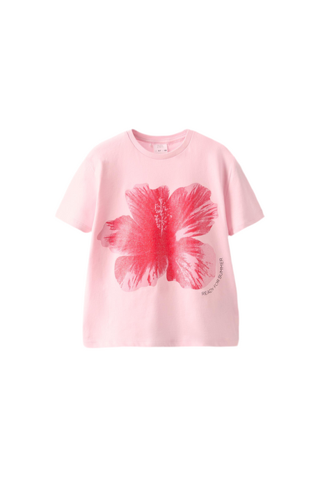 Zara Pink Girls T-shirt