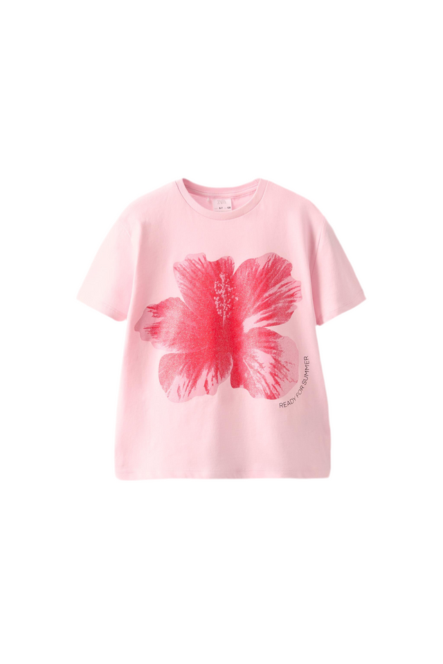 Zara Pink Girls T-shirt