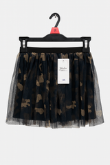 Army Printed Tulle Baby Skirt