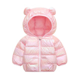 Pink Neon Puffer Jacket