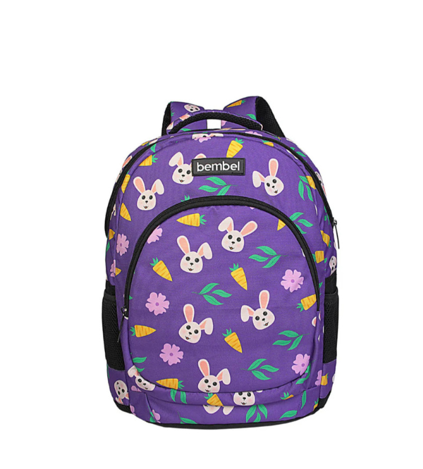 Bembel 16 Inch Bunny School Backpack – Premium Quality, Spacious & Comfortable for Kids | Laptop Compatible (100276)