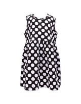 Frock A-Line White Polka Toddler