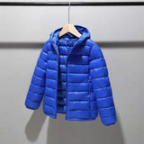 Indigo Puffer Jacket