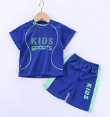 Blue FIFA 2-Pc Boys Sports Clothing