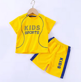 Yellow FIFA 2-Piece Boys Sports Clothing