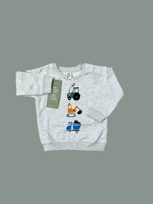 H&M Constructions Trucks Sweatshirt
