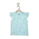 Rainbow Frilly tee