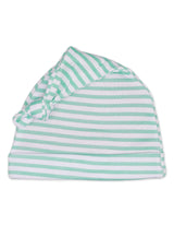 Cap Knotted Ferozi Stripes