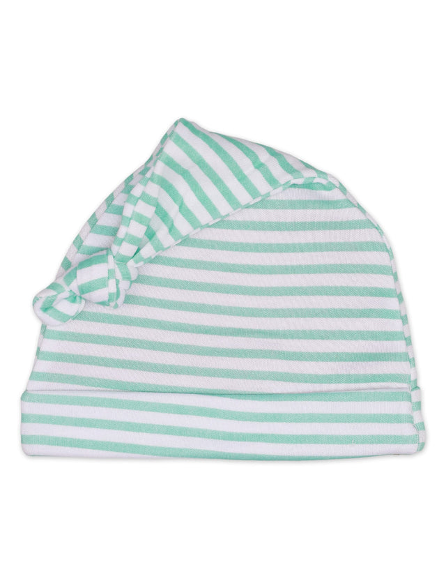 Cap Knotted Ferozi Stripes
