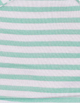 Cap Knotted Ferozi Stripes
