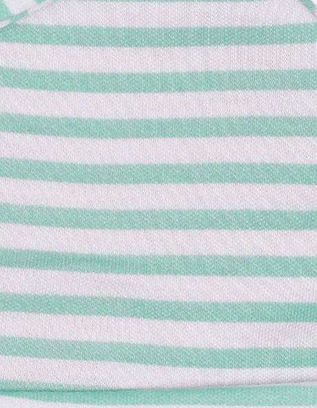Cap Knotted Ferozi Stripes