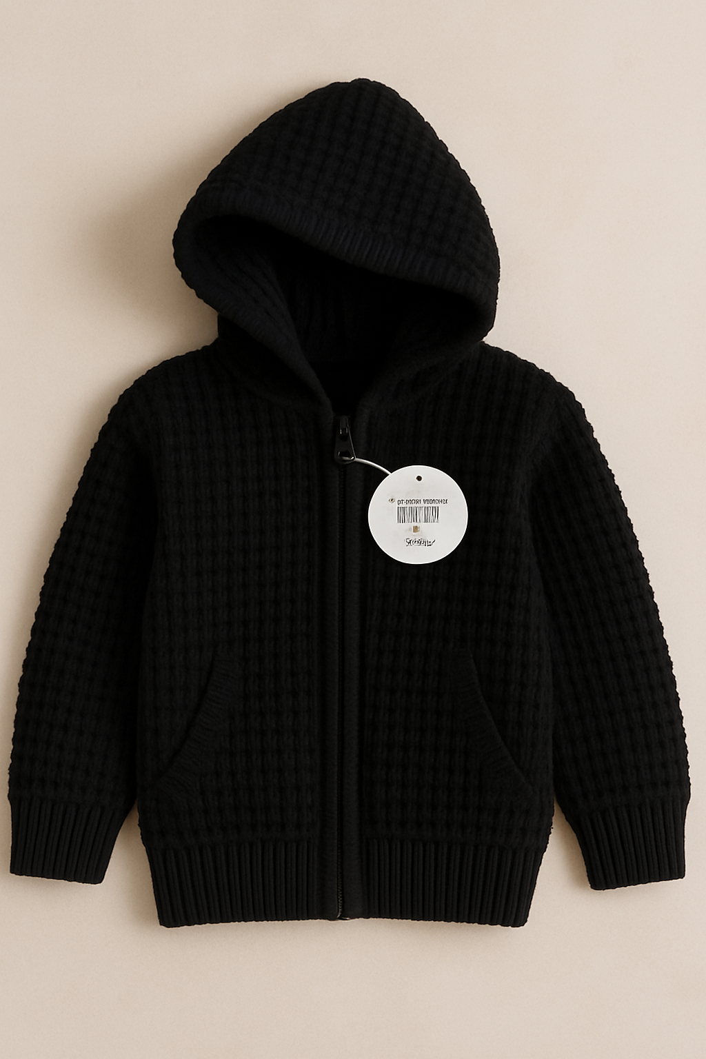 Sweater cross stich black toddler