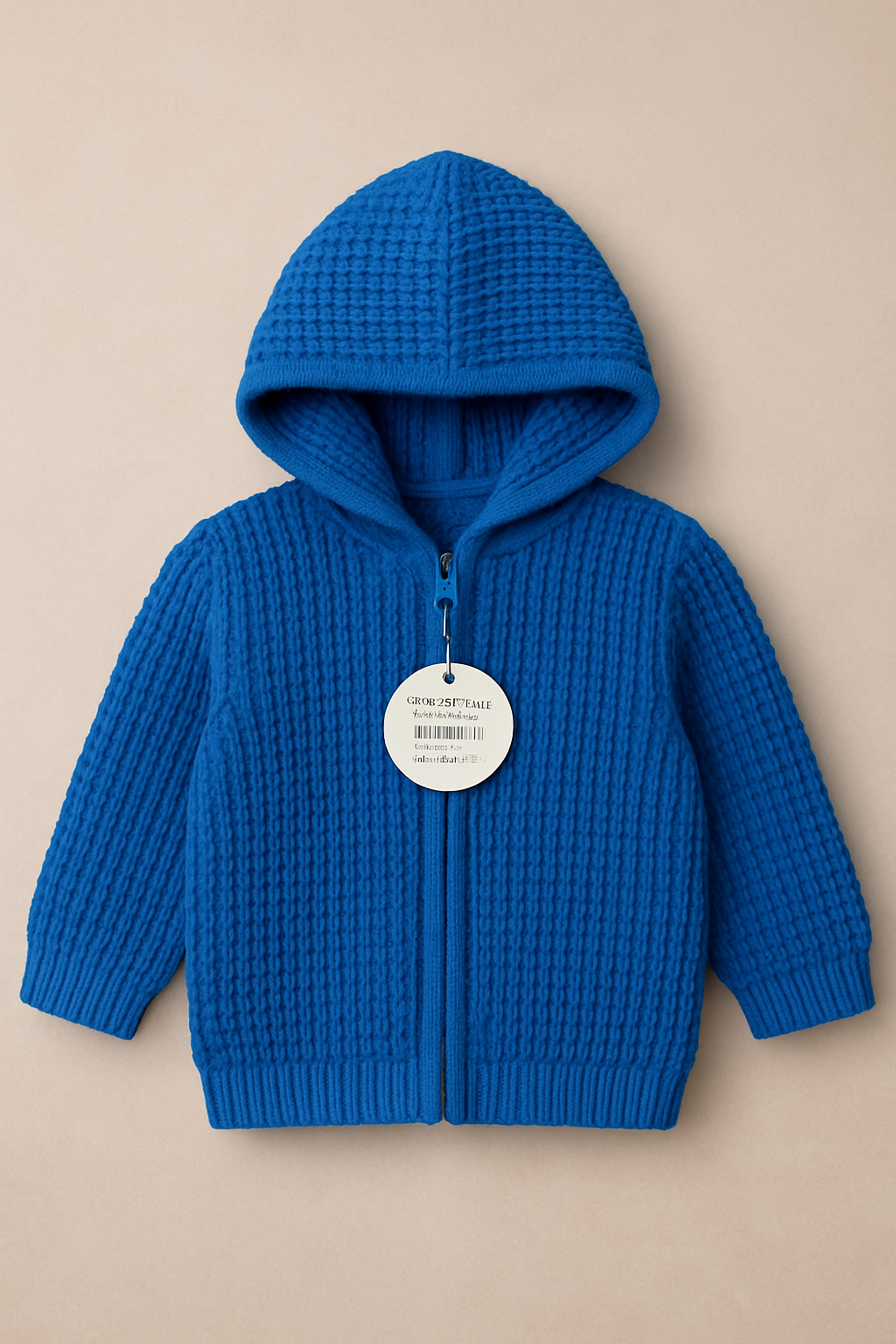 Sweater Cross Stich Blue Toddler