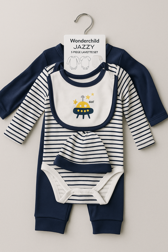 Wonderchild Jazzy 5 Piece Baby Starter Set