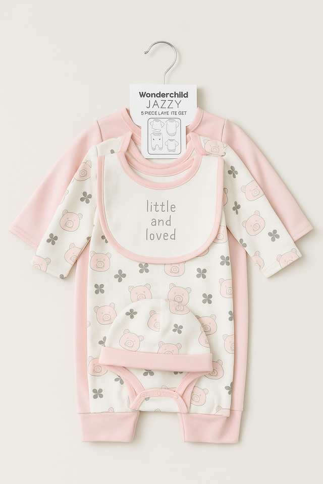 Wonderchild Jazzy 5 Piece Baby Starter Set