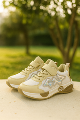 Kids Colorful Sport Sneakers with Velcro Strap Lightweight Casual Shoes