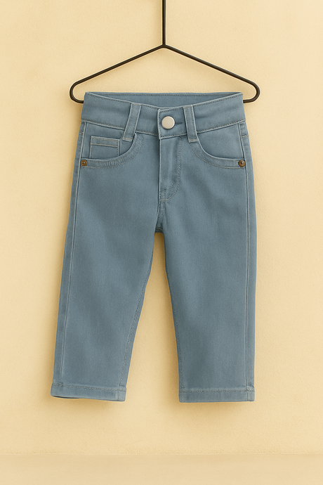 Kids Slim Fit Jeans with Classic 5-Pocket Design