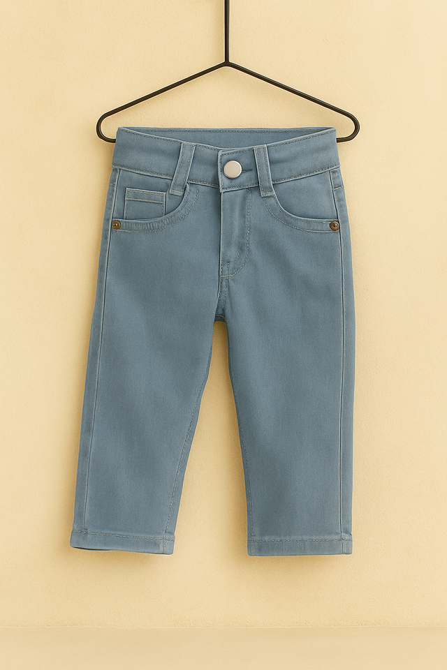 Kids Slim Fit Jeans with Classic 5-Pocket Design