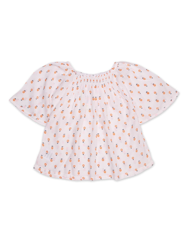 Co-Ord Set Off Lilac Flower Toddler