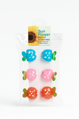 Colorful Fruit Hair Clips – Strawberry-Inspired Mini Set (6pcs)
