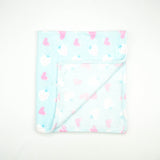 BLANKET FLEECE PINK POLKA