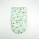 SWADDLE BABY WRAPE GREEN BIRDS