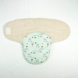 SWADDLE BABY WRAPE GREEN BIRDS