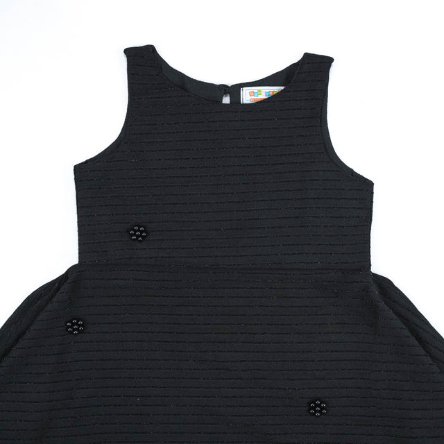 FROCK A-LINE SILHOUETTE BLACK TODDLER