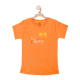 Girls, Crew Neck T-Shirt