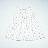 FROCK SLEVELESS WITH NET FLORAL INFANT