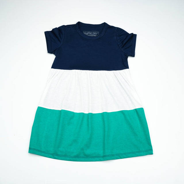 FROCK PANEL NAVY TODDLER