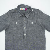 KURTA FRONT POCKER GREY TODDLER