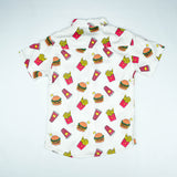 Fast Food Fun Print Short-Sleeve Shirt