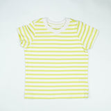 T SHIRT YELLOW STRIPES TODDLER