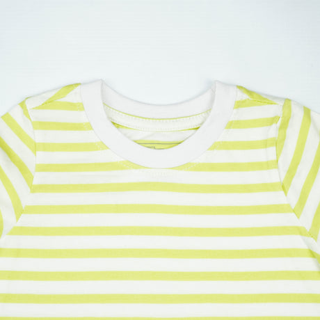 T SHIRT YELLOW STRIPES TODDLER