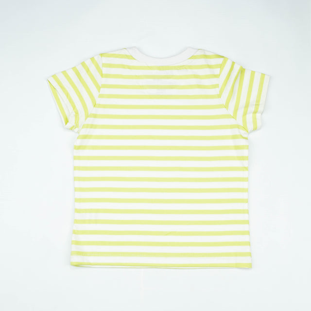 T SHIRT YELLOW STRIPES TODDLER