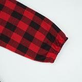 FROCK RUFFLE RED CHECK TODDLER