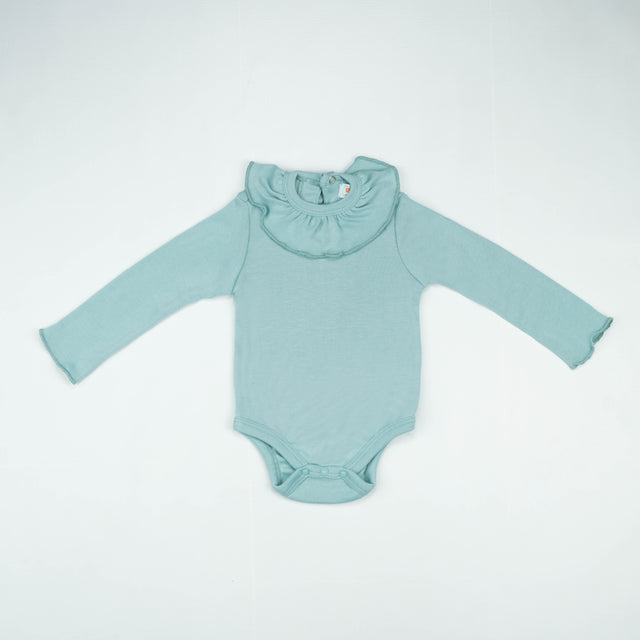 BOYDSUIT FRILL COLLAR MINT GREEN INFANT