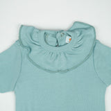 BOYDSUIT FRILL COLLAR MINT GREEN INFANT