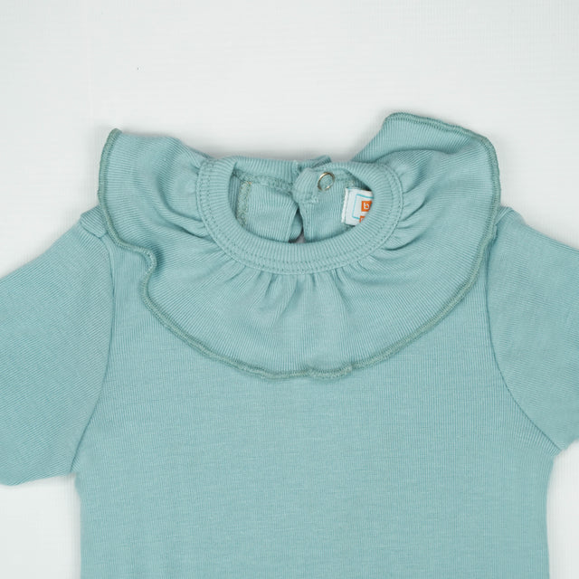 BOYDSUIT FRILL COLLAR MINT GREEN INFANT