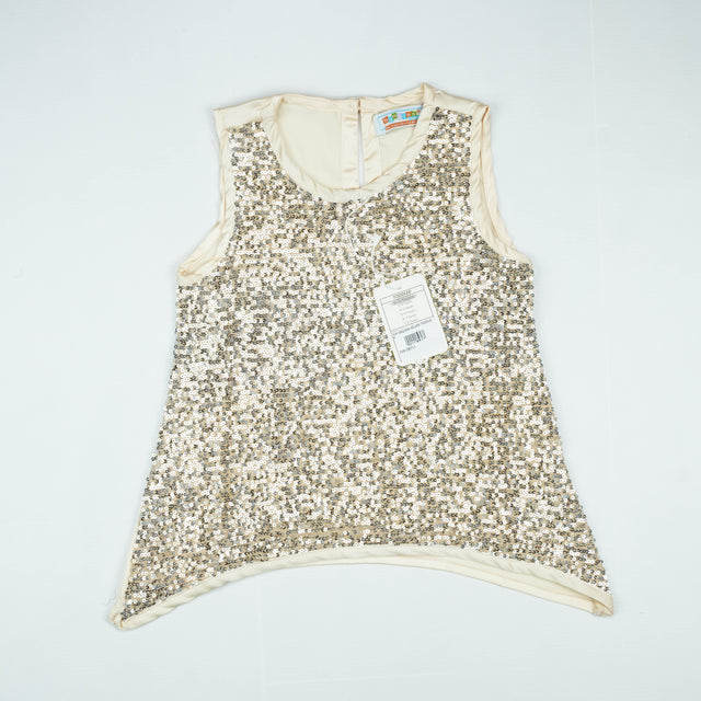 TOP SEQUINS SILVER TODDLER