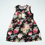 FROCK A-LINE BROWN LINE  TODDLER