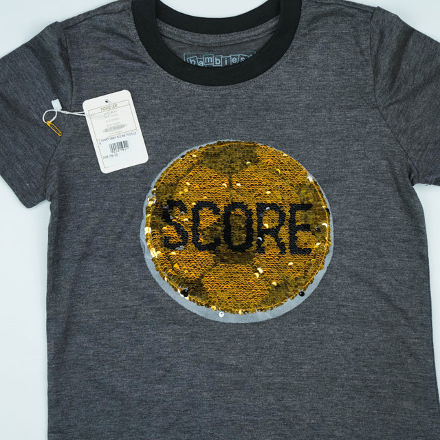 T SHIRT GREY SCORE TODDLER