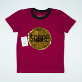 T SHIRT RED SCORE TODDLER