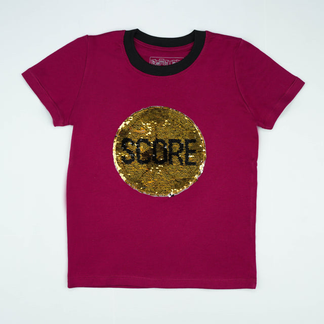 T SHIRT RED SCORE TODDLER