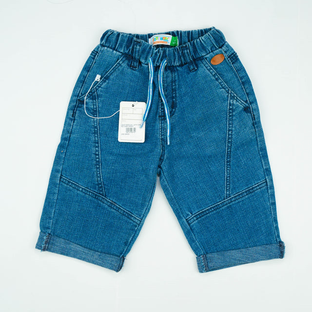 DENIM BERMUDA  WITH DORI MID WASH INFANT