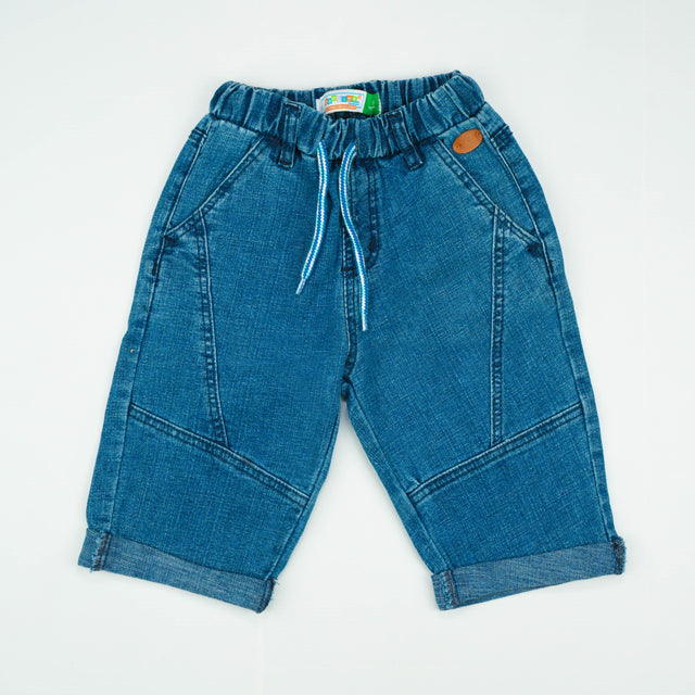 DENIM BERMUDA  WITH DORI MID WASH INFANT