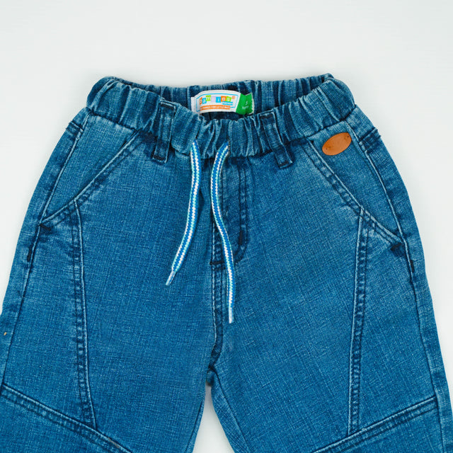 DENIM BERMUDA  WITH DORI MID WASH INFANT