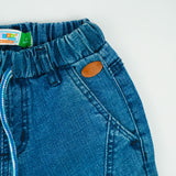 DENIM BERMUDA  WITH DORI MID WASH INFANT